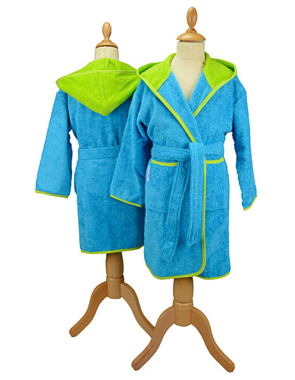A&R Towels ARTG® Boyzz & Girlzz® hooded bathrobe