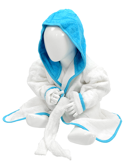 A&R Towels ARTG® Babiezz® hooded bathrobe