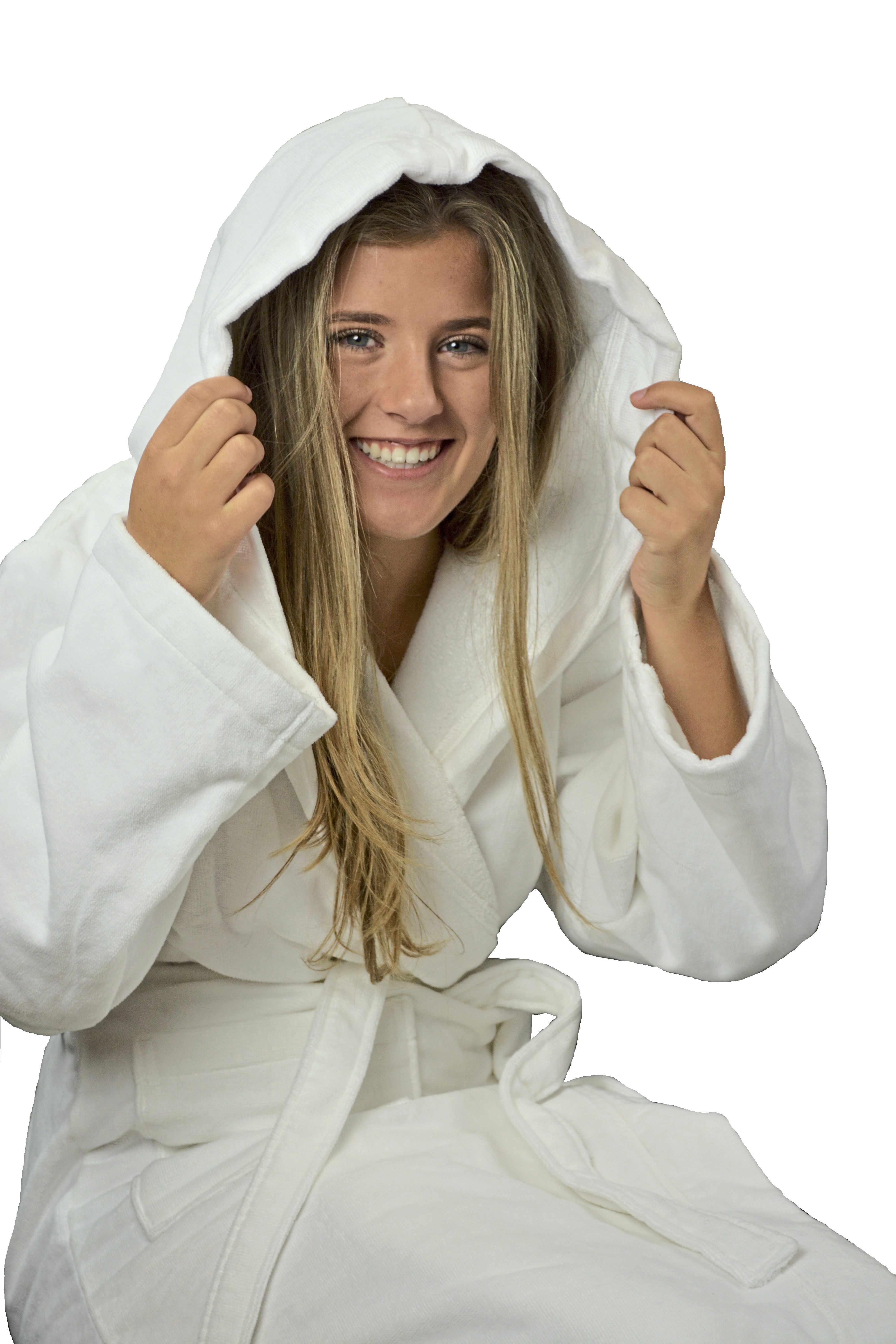 DeLuxe Velour Bathrobe with hood - ARTG