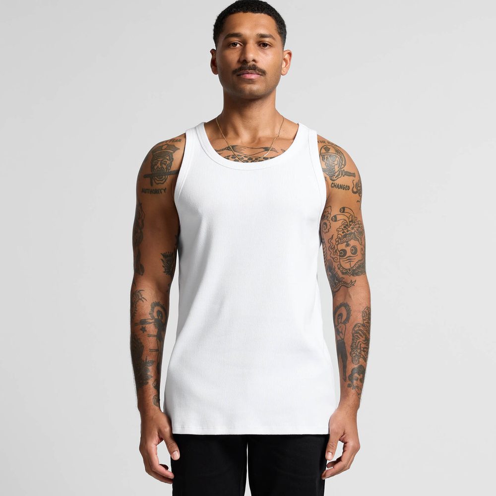 Organic Rib Singlet - AS Colour