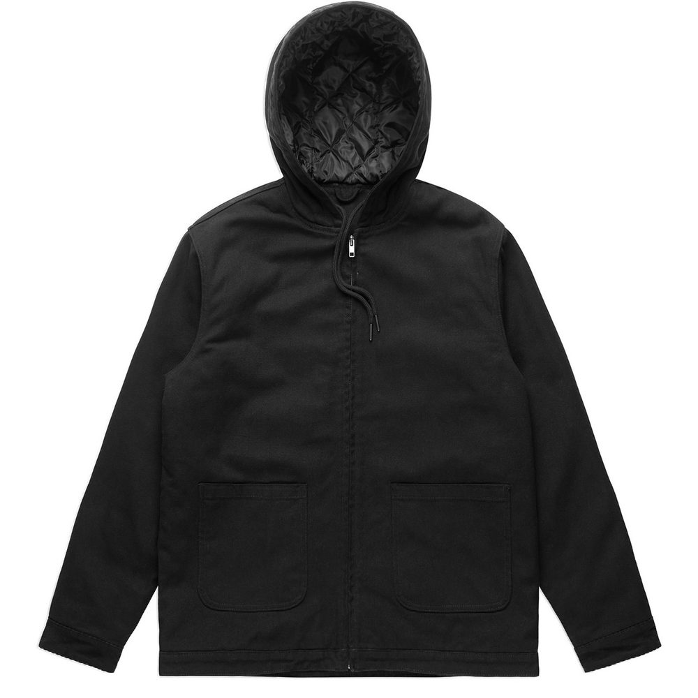 Canvas Heavy Hooded Jacket - AS Colour