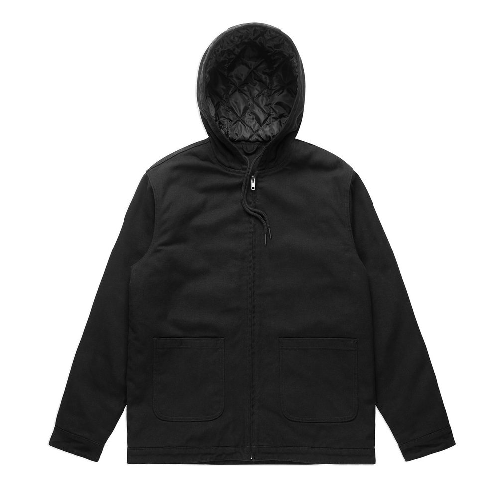 Canvas Heavy Hooded Jacket - AS Colour