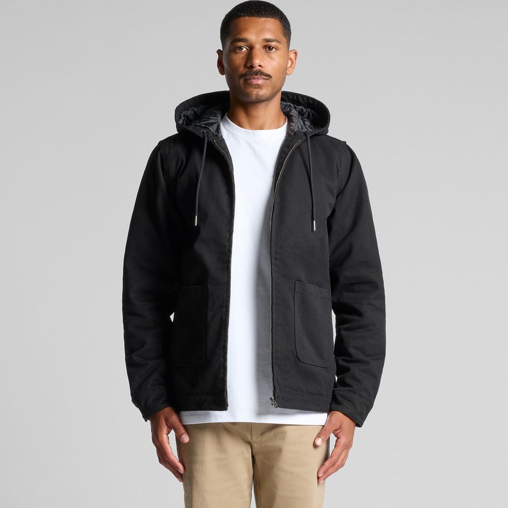 Canvas Heavy Hooded Jacket - AS Colour