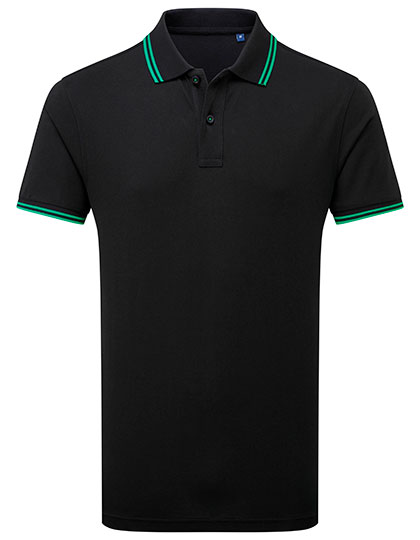 Men´s Classic Fit Tipped Polo - Asquith & Fox