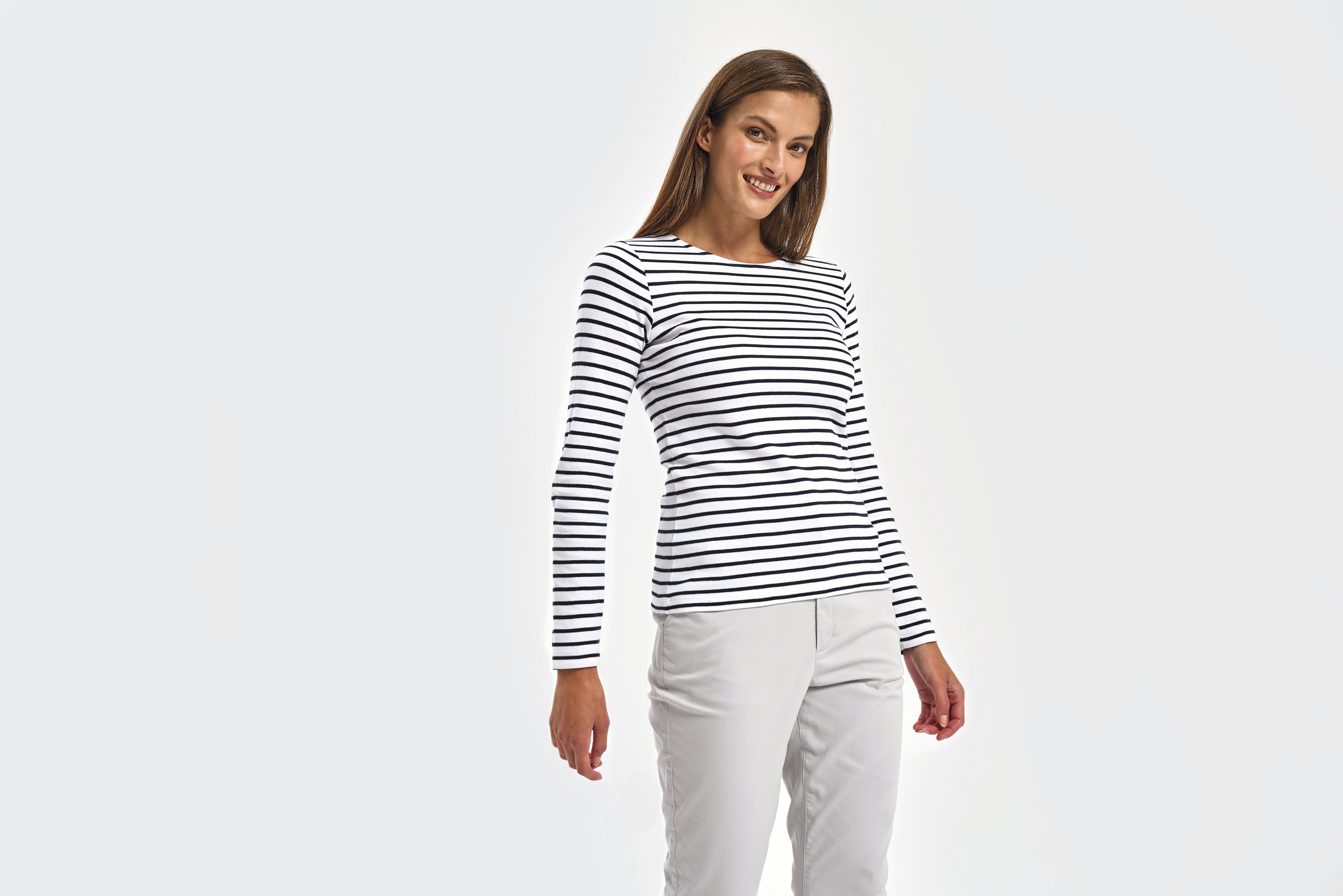Women´s Marinière Coastal Long Sleeve Tee - Asquith & Fox