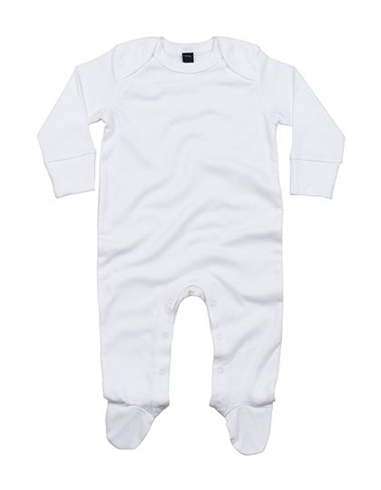 Baby Sleepsuit With Scratch Mitts - Babybugz