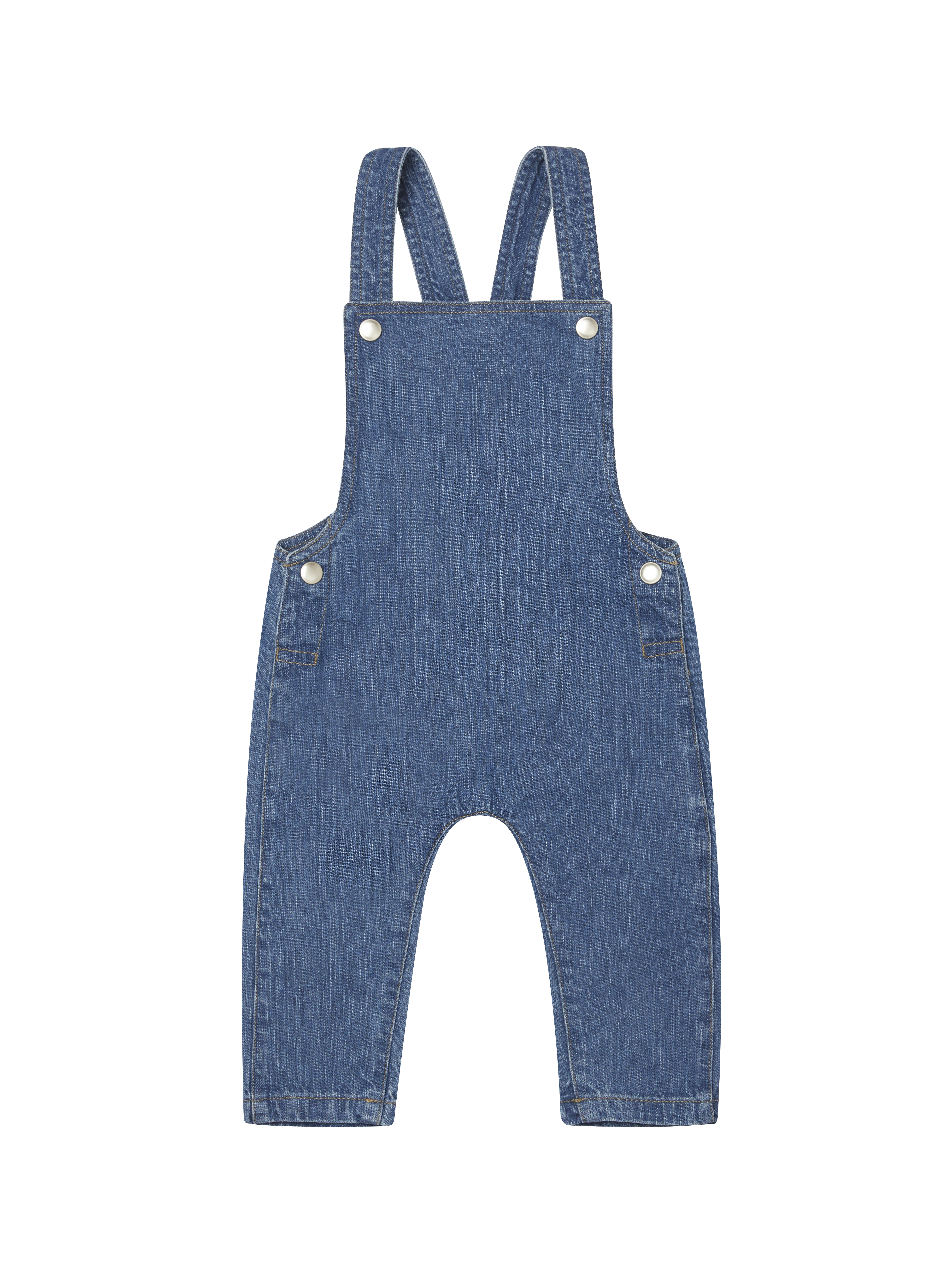 Baby Rocks Denim Dungarees - Babybugz