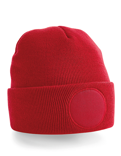 Circular Patch Beanie - Beechfield