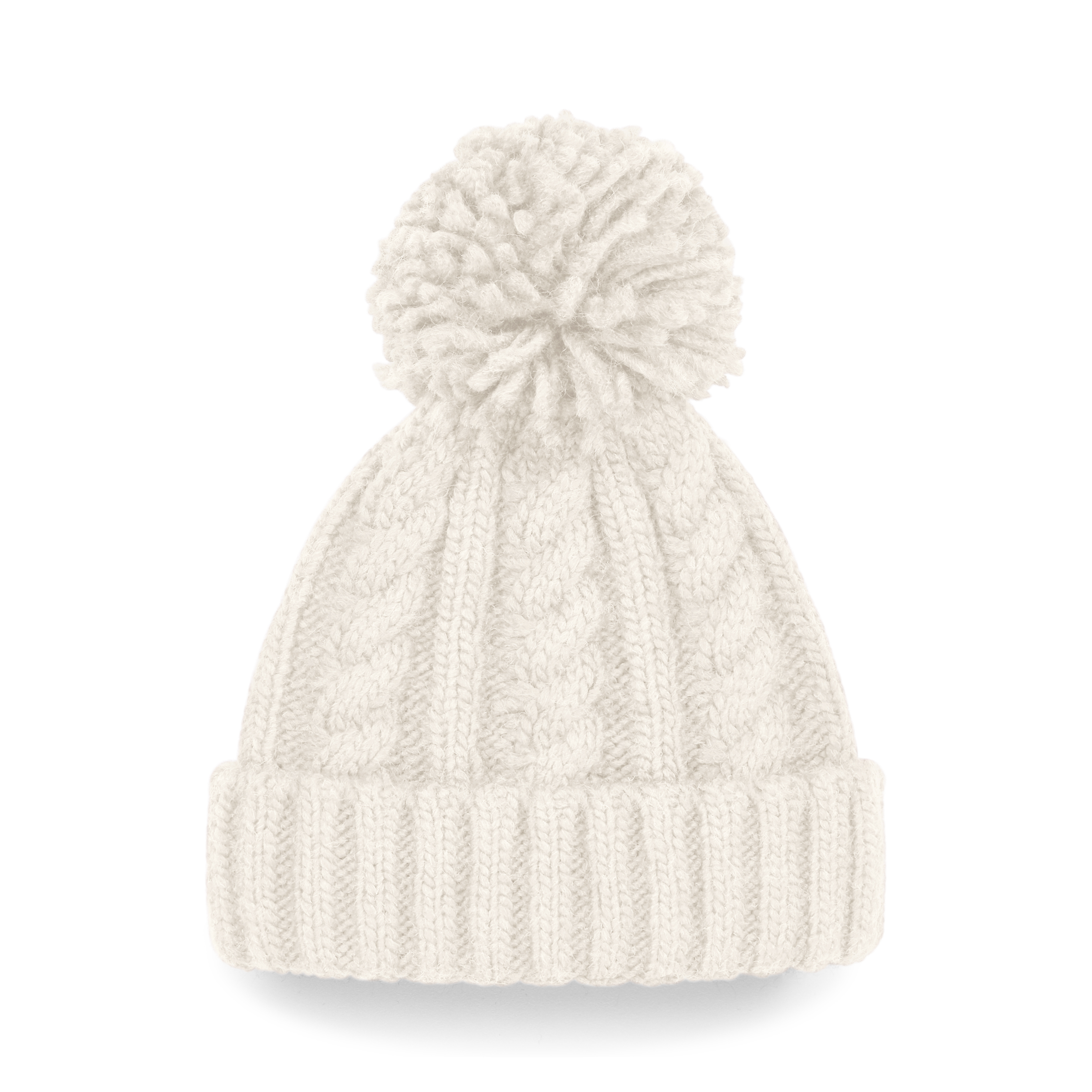 Cable Knit Melange Beanie - Beechfield