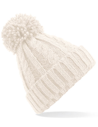 Cable Knit Melange Beanie - Beechfield