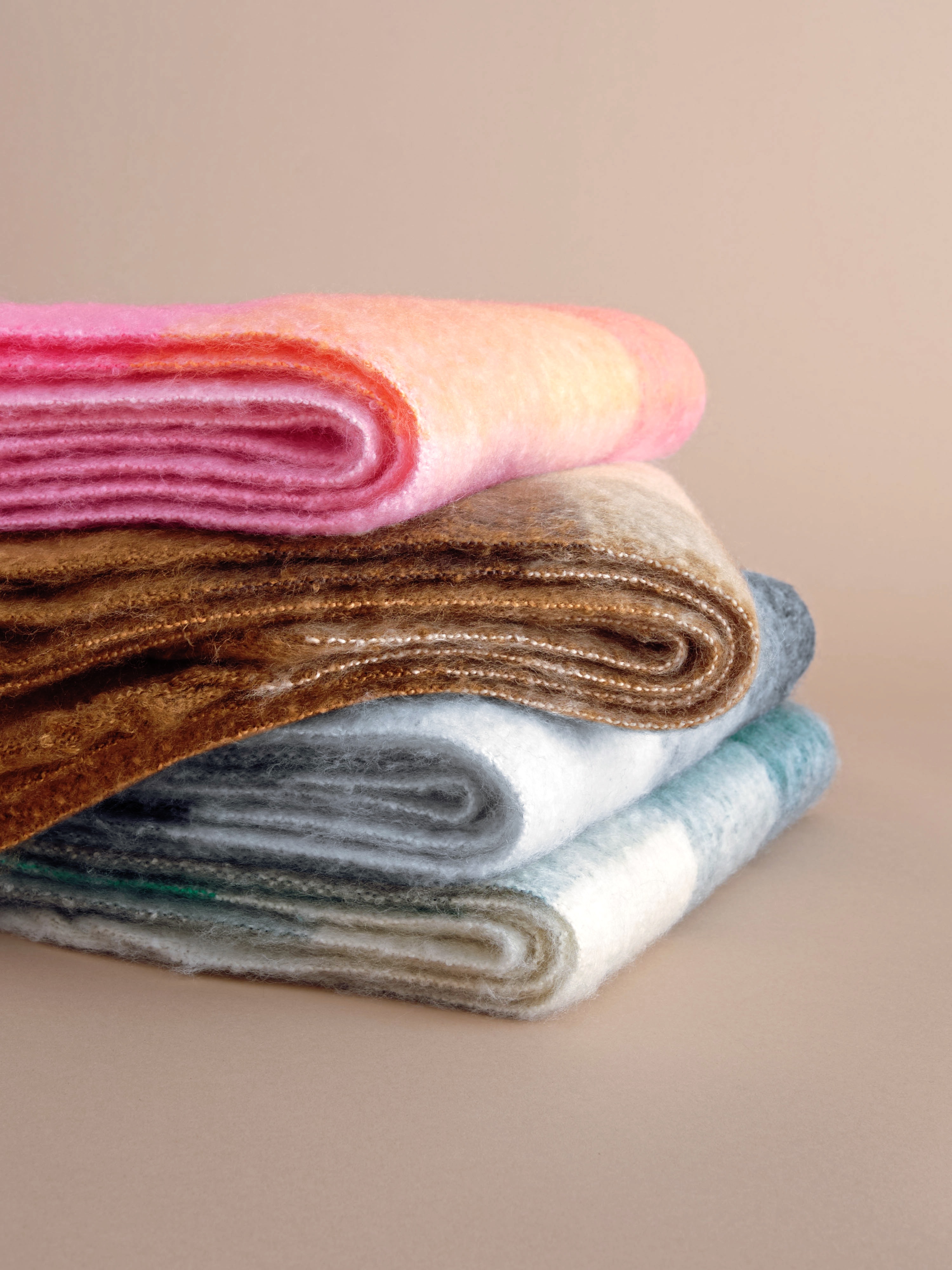 Fluffy Check Scarf - Beechfield