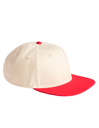 Contrast Flat Peak 6 Panel Cap - Beechfield