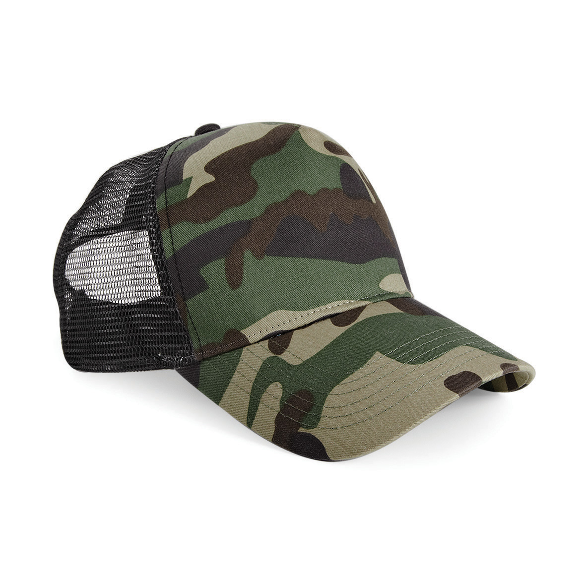 Camo Snapback Trucker - Beechfield