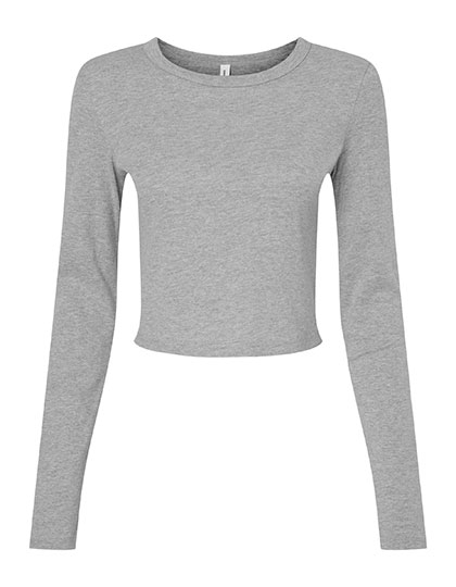 Women´s Micro Rib Long Sleeve Baby Tee - Bella+Canvas
