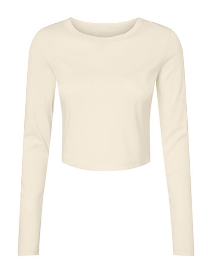 Women´s Micro Rib Long Sleeve Baby Tee - Bella