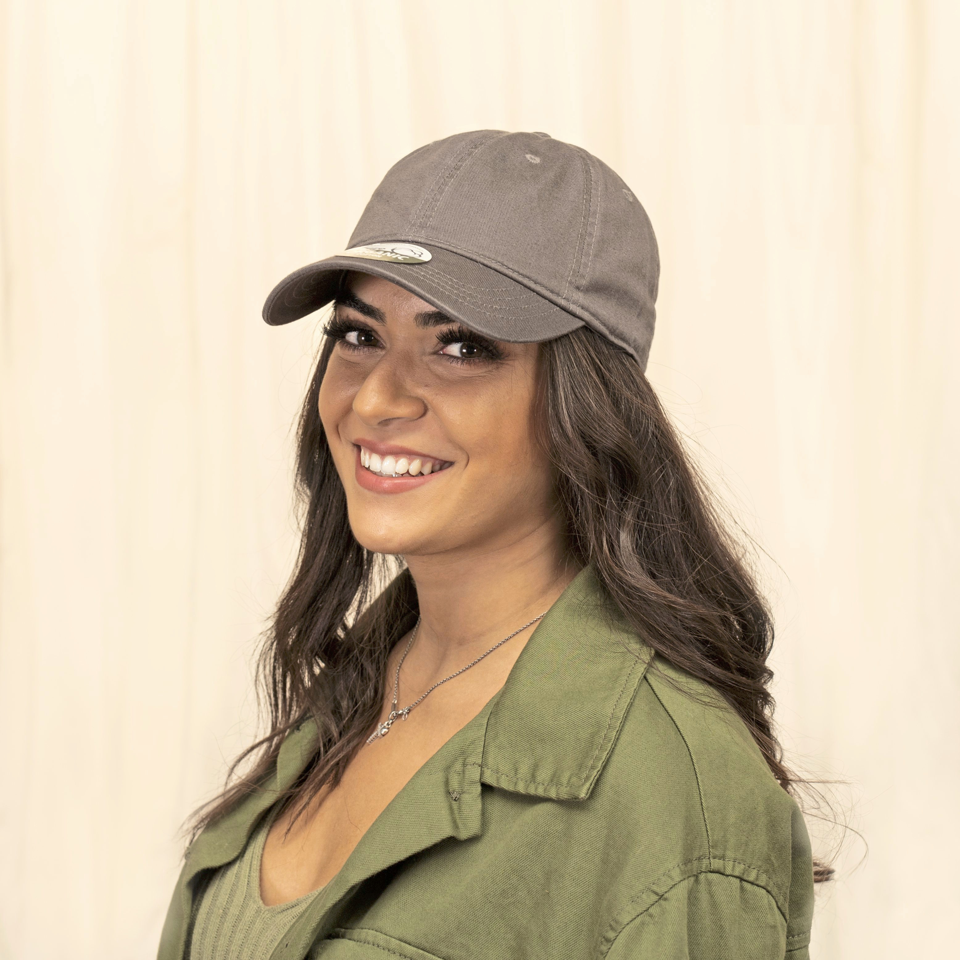 Organic Cotton Cap Unstructured - Brain Waves