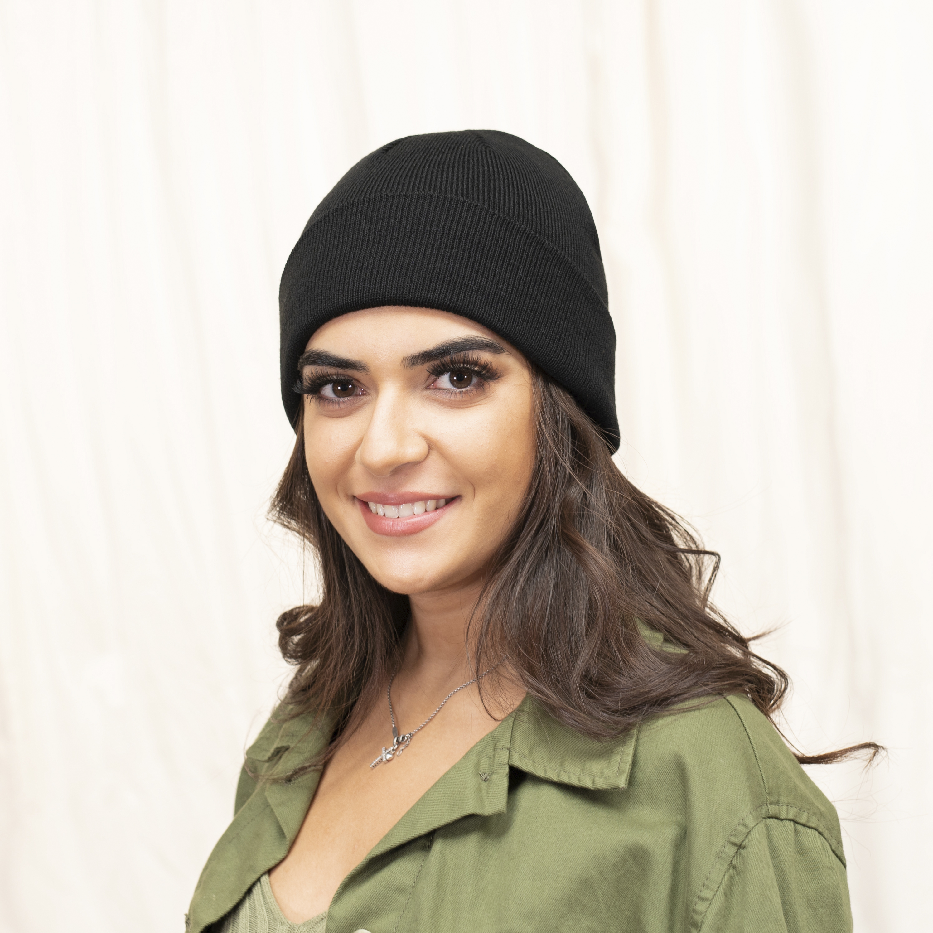 POLYLANA® Cuff Beanie - Brain Waves