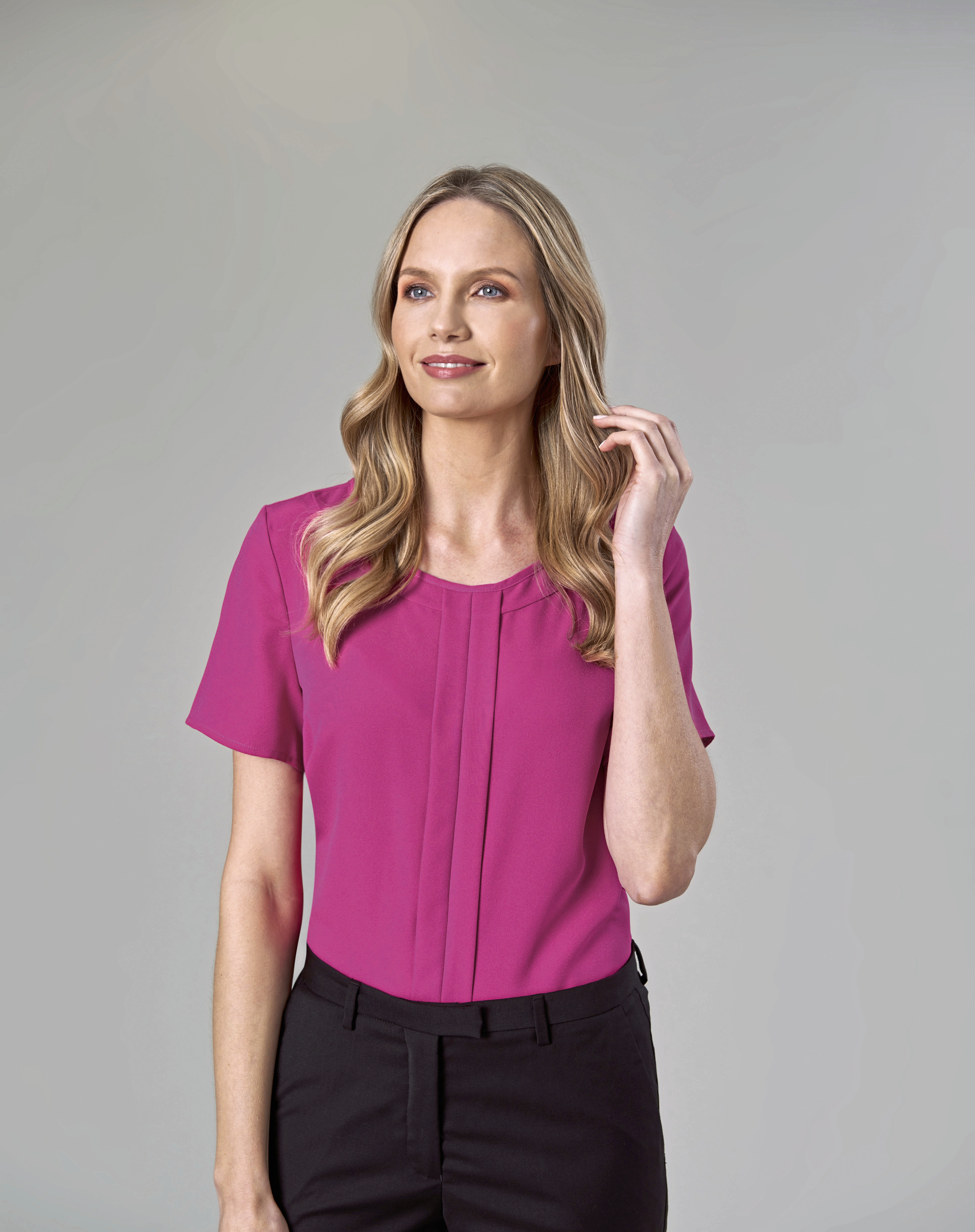 Women´s Verona Short Sleeve Blouse - Brook Taverner