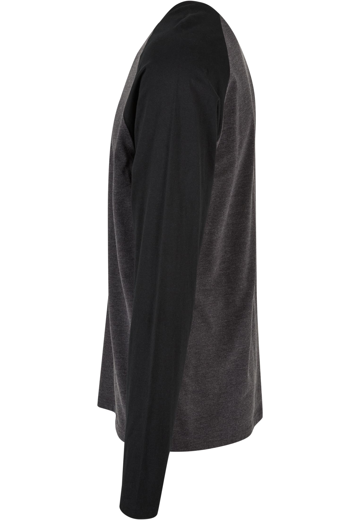 Men´s Contrast Raglan Longsleeve T-Shirt - Build Your Brand Basic