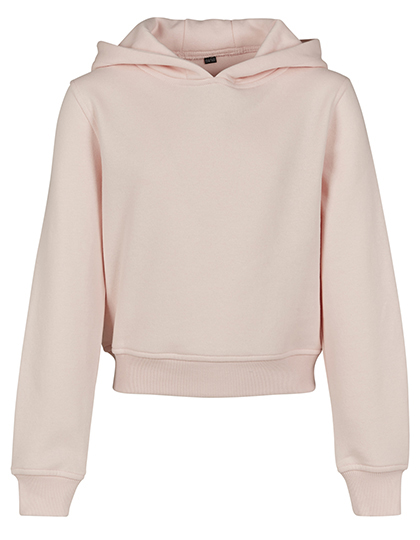Girls Cropped Sweat Hoody - Build Your Brand