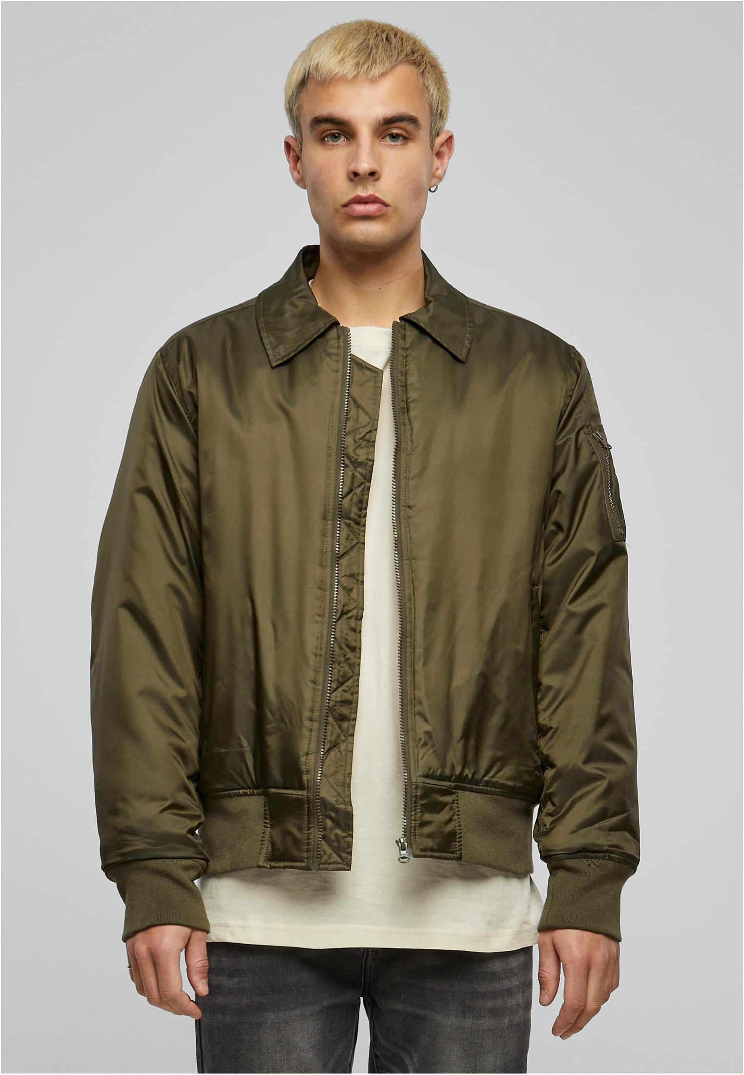 Collar Bomber Jacket - Build Your Brand