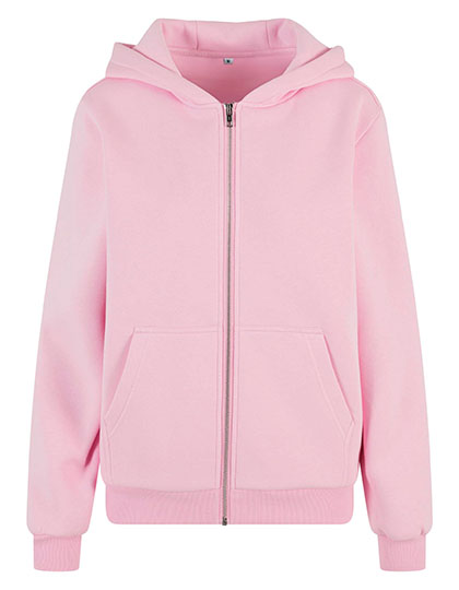 Ladies Fluffy Zip Hoody - Build Your Brand