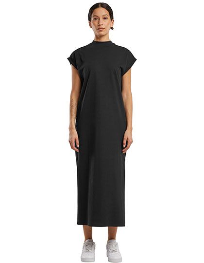 Ladies Long Extended Shoulder Dress - Build Your Brand