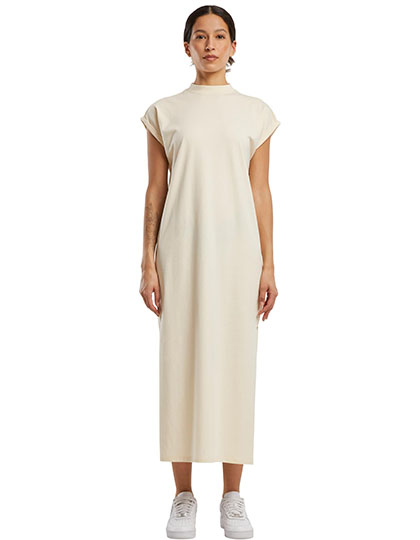 Ladies Long Extended Shoulder Dress - Build Your Brand