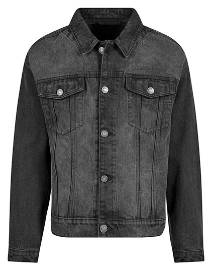Heavy Ounce Boxy Denim Jacket - Build Your Brand