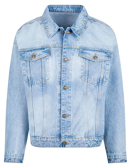 Heavy Ounce Boxy Denim Jacket - Build Your Brand