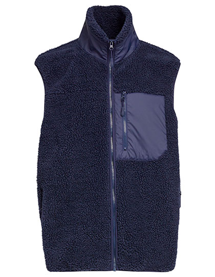 Bonded Sherpa Vest - Build Your Brand