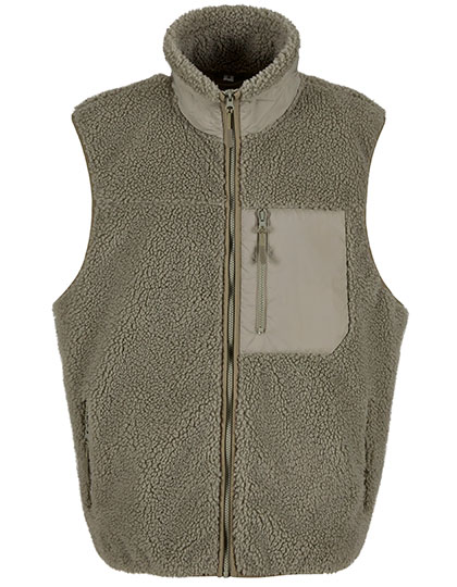 Bonded Sherpa Vest - Build Your Brand