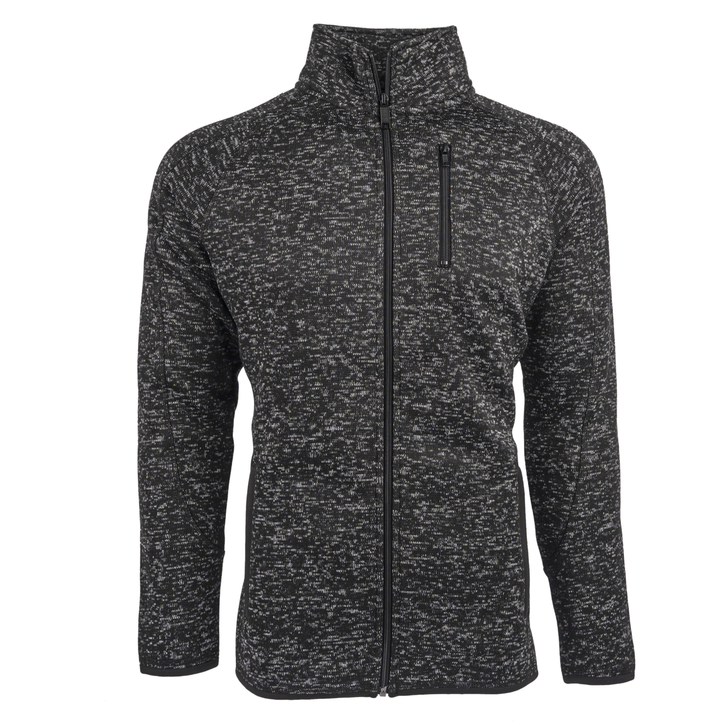 Men´s Full Zip Sweater Knit Jacket - Burnside