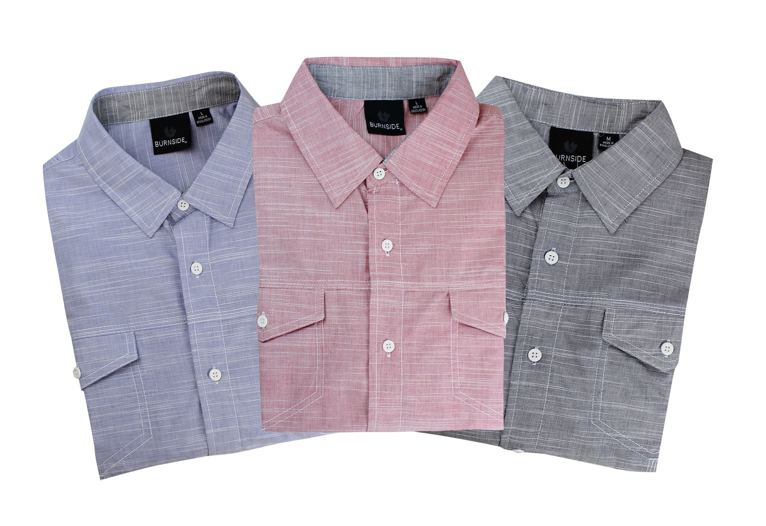 Woven Texture Shirt - Burnside