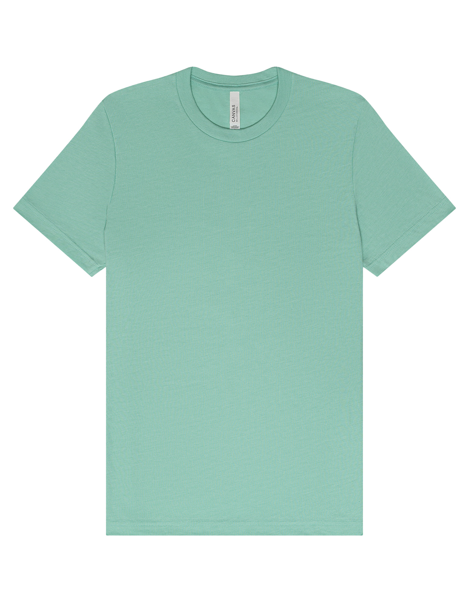 Unisex Heather CVC Short Sleeve Tee - Canvas