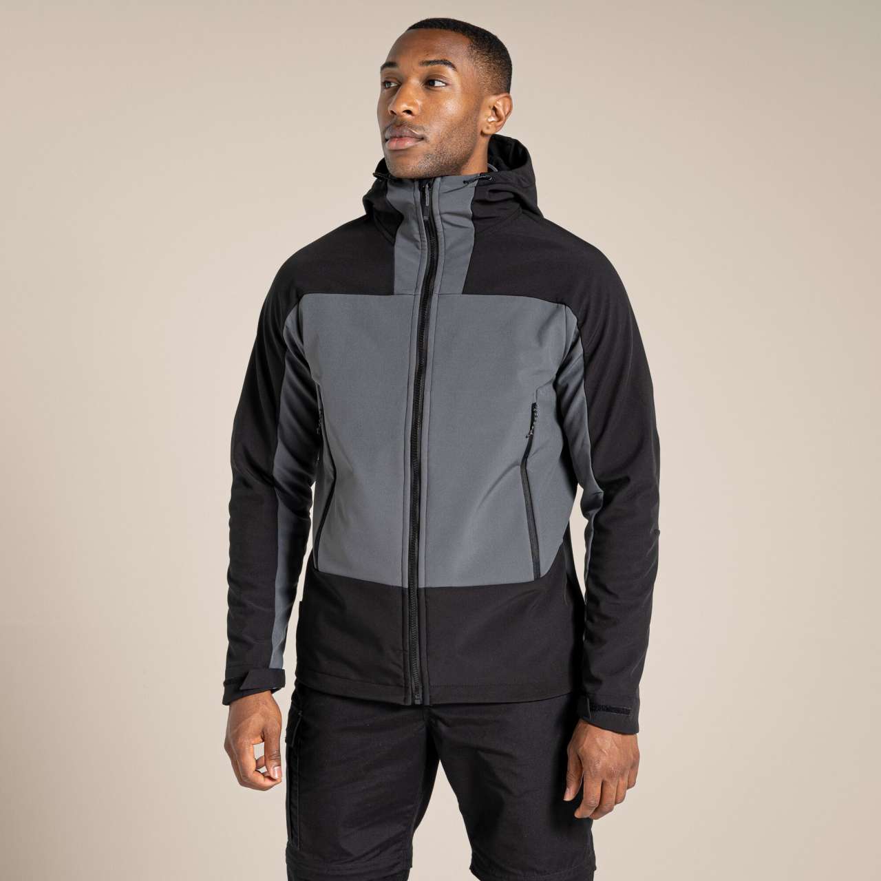 EXPERT ACTIVE HOODED SOFTSHELL JACKET - Craghoppers