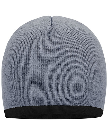 Beanie With Contrasting Border - Daiber