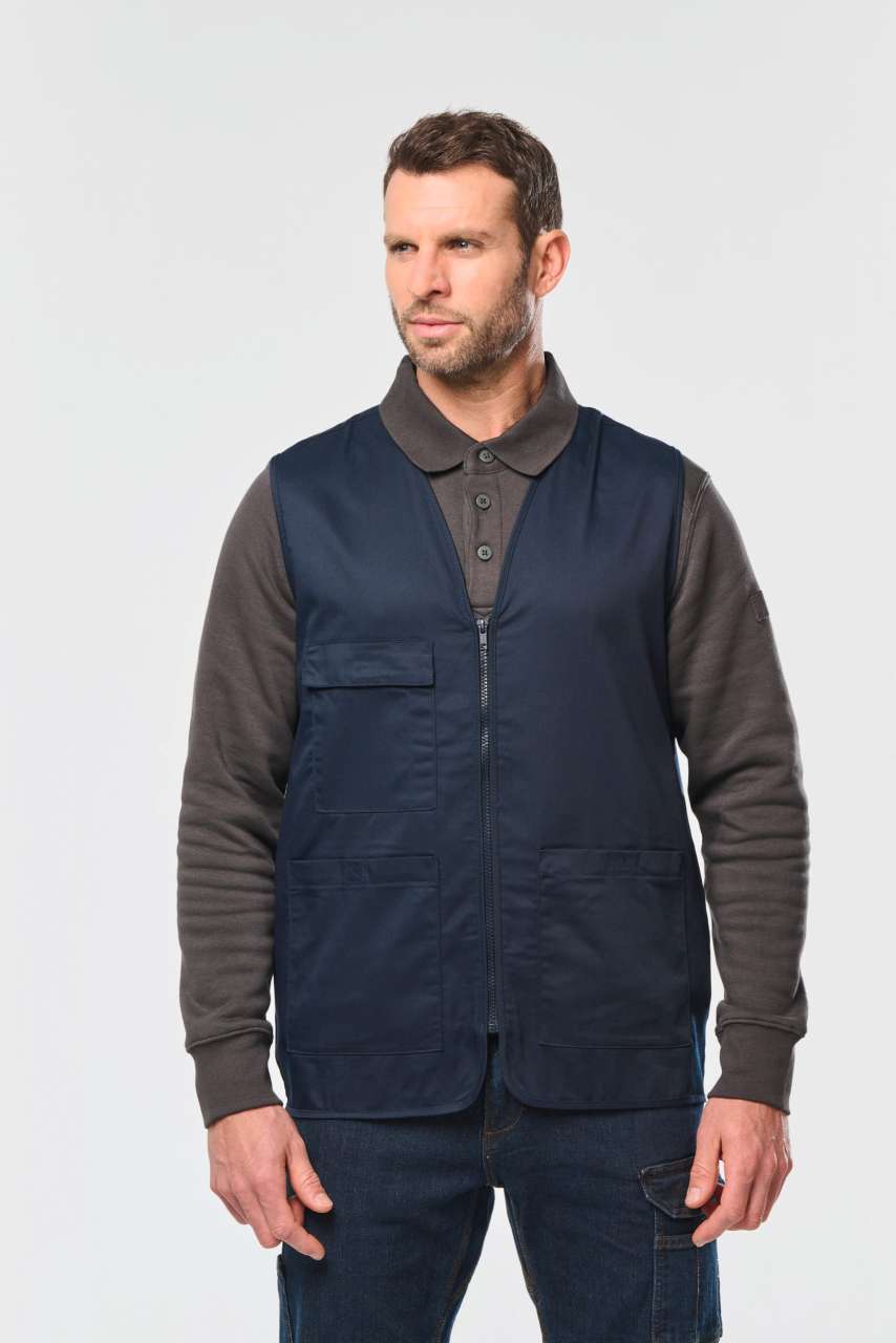 UNISEX POLYCOTTON MULTI-POCKET VEST - Designed To Work