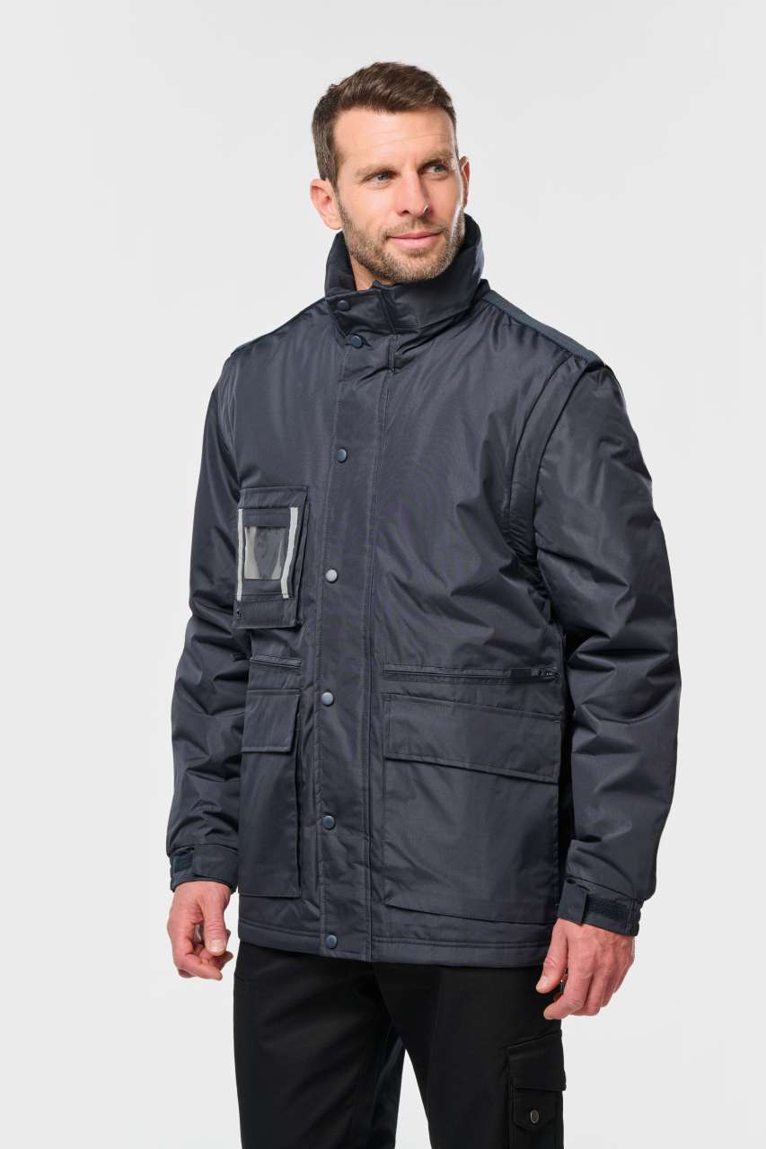 DETACHABLE-SLEEVED WORKWEAR PARKA - Designed To Work
