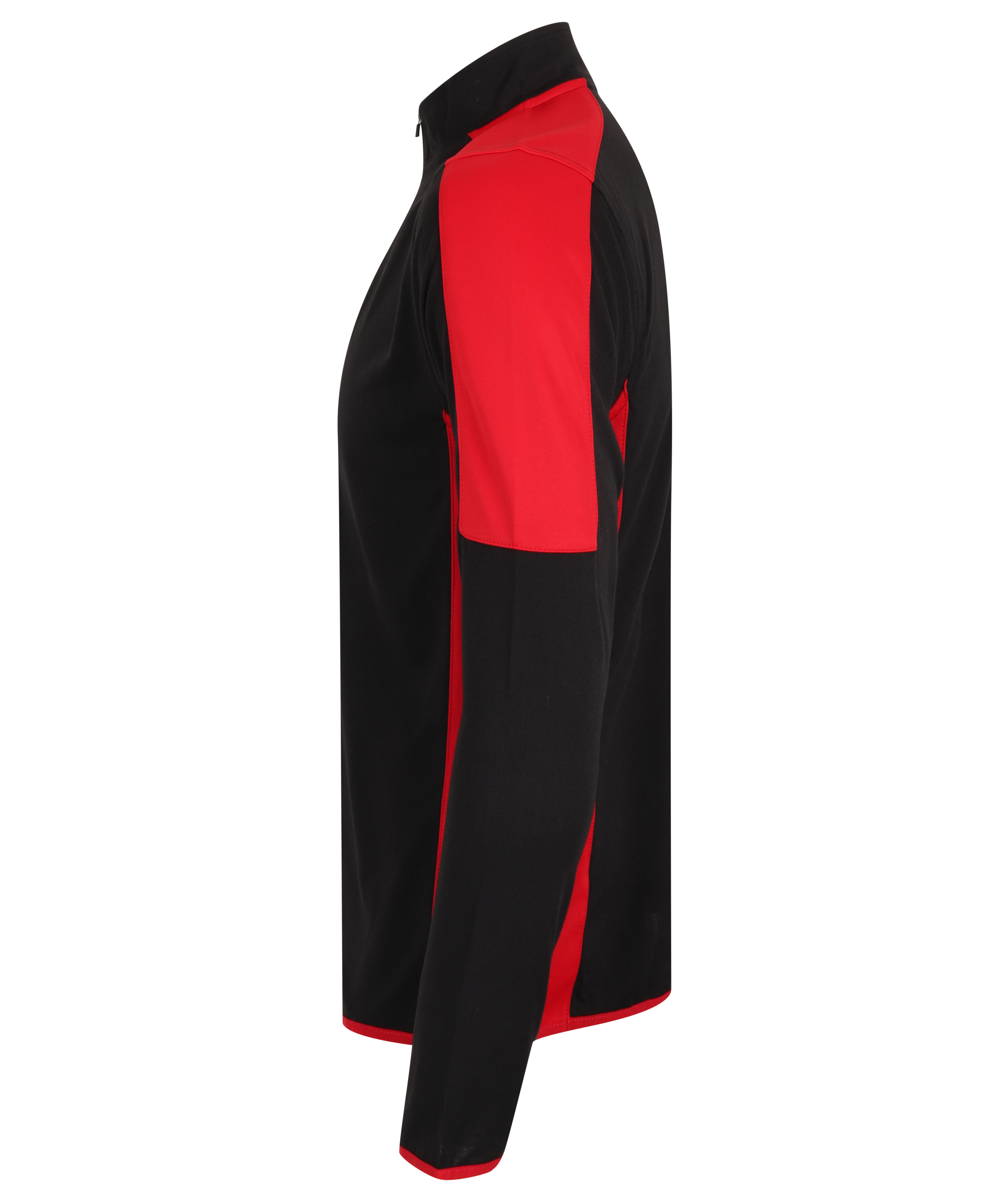 Adults 1/4 Zip Midlayer With Contrast Panelling - Finden+Hales
