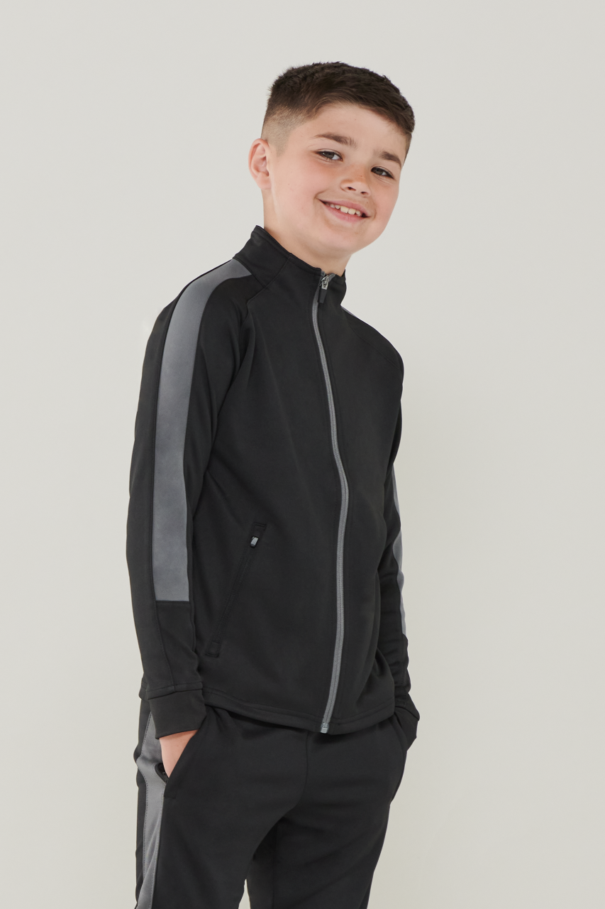 Finden + Hales KIDS' KNITTED TRACKSUIT TOP