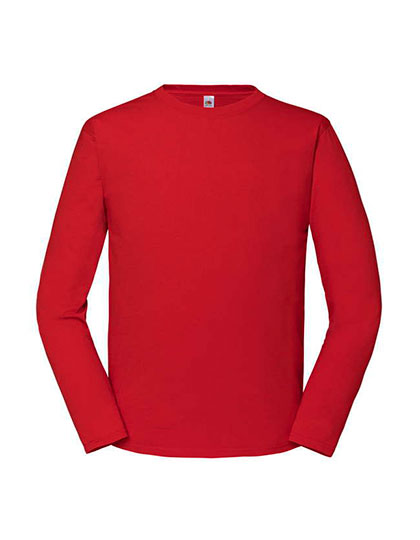 Iconic 195 Long Sleeve Ringspun T - Fruit of the Loom