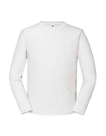 Iconic 195 Long Sleeve Ringspun T - Fruit of the Loom