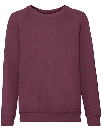Kids´ Classic Raglan Sweat - Fruit of the Loom