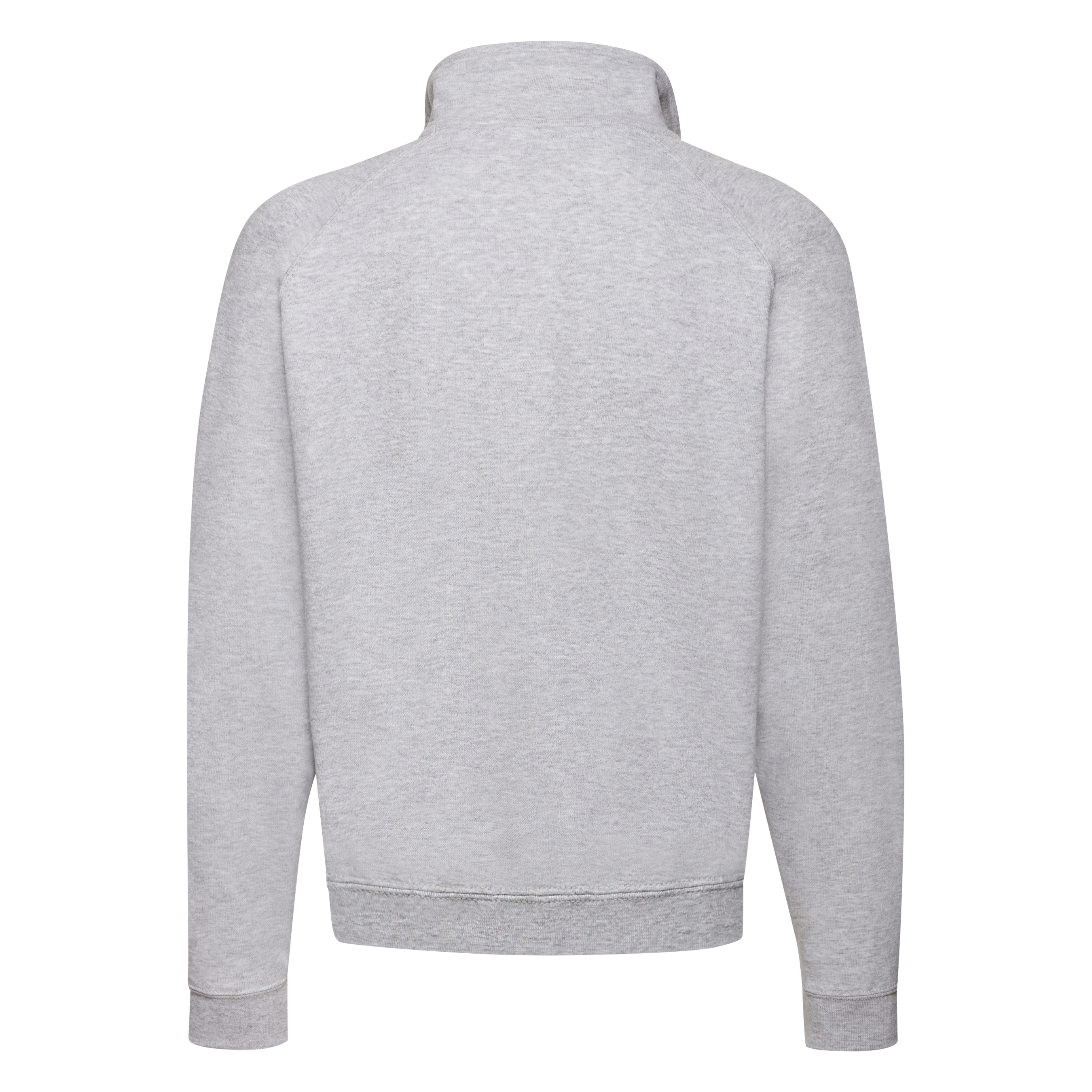 Classic Zip Neck Sweat - Fruit of the Loom