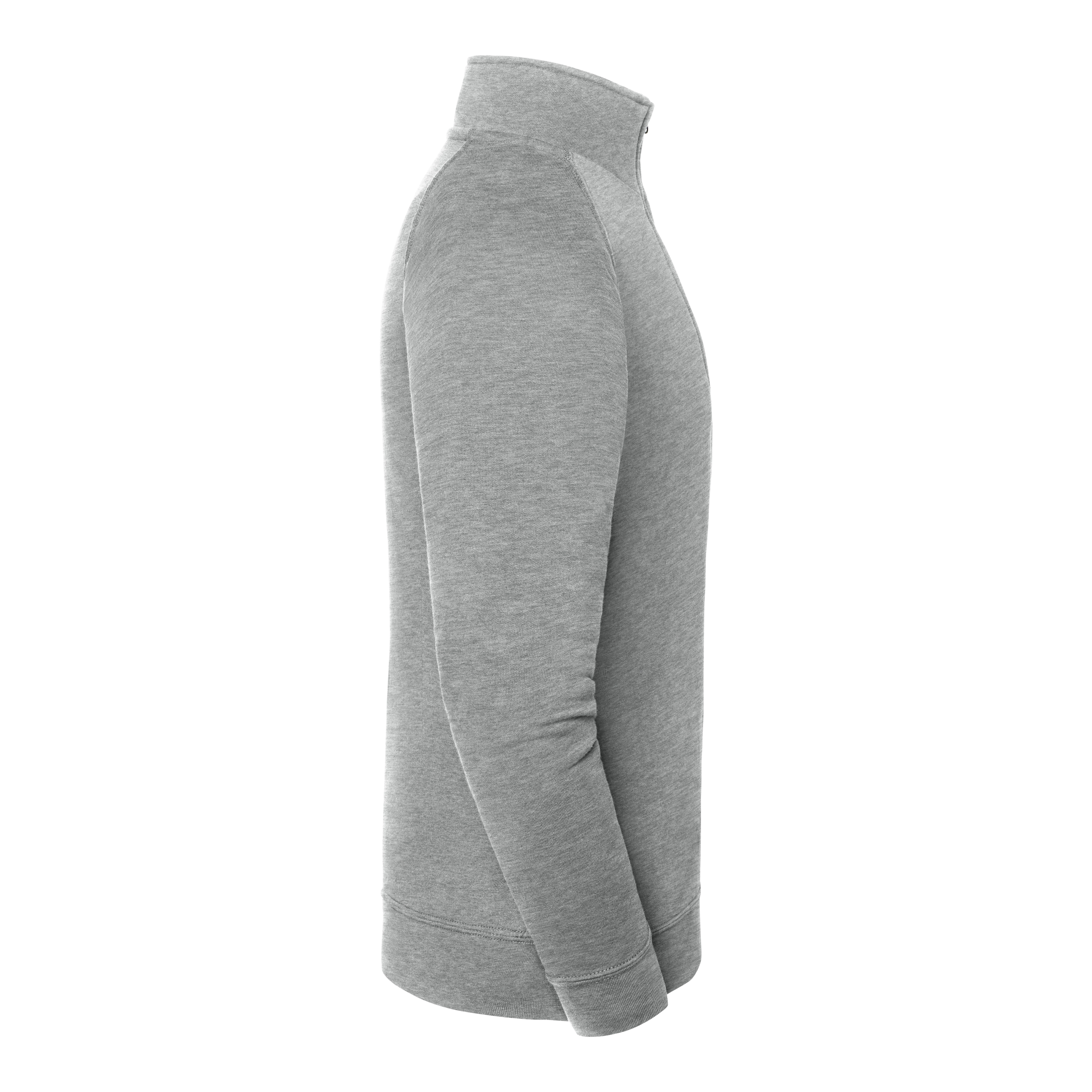 Iconic Premium Zip Neck Sweat - Fruit of the Loom