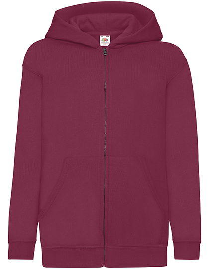 Kids´ Classic Hooded Sweat Jacket - Fruit of the Loom