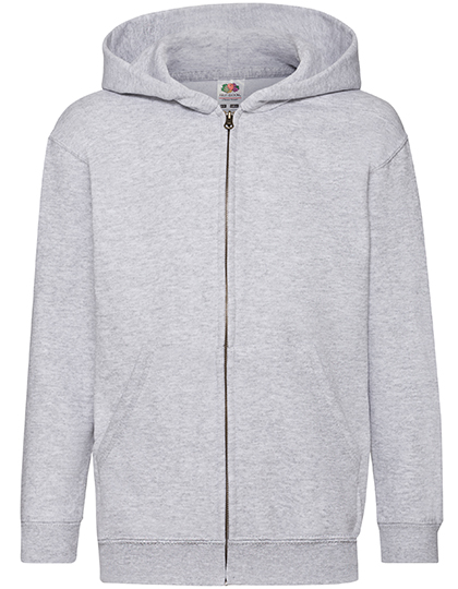 Kids´ Classic Hooded Sweat Jacket - Fruit of the Loom