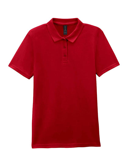 SOFTSTYLE™ LADIES' DOUBLE PIQUÉ POLO - Gildan