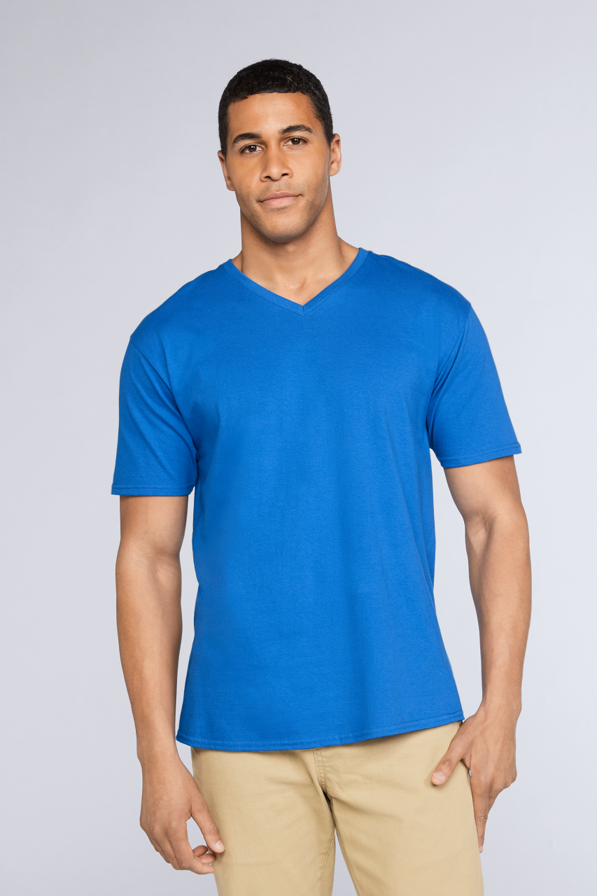 PREMIUM COTTON® ADULT V-NECK T-SHIRT - Gildan
